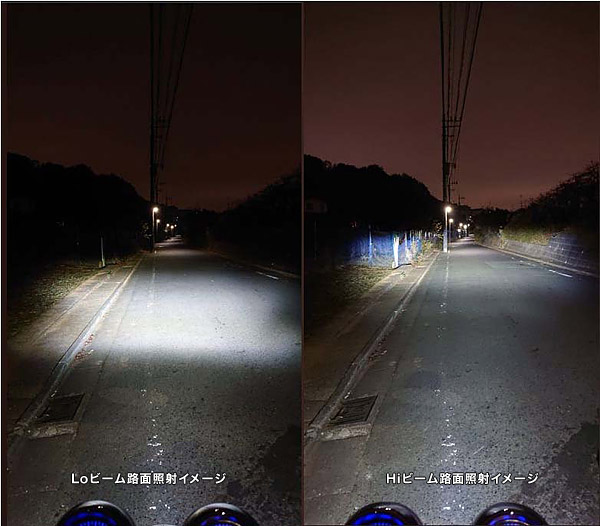 LBシリーズ[12Vバイク用 LEDヘッドライトバルブ] 特長｜株式会社 プロ