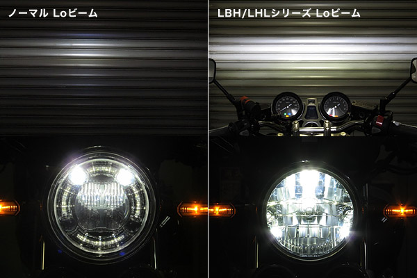 Lbh Lhlシリーズ Cb1100用 Ledマルチリフレクターヘッドライトキット 特長 株式会社 プロテック